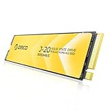 ORICO SSD Interno, Fino a 500-7000 MB/s, SLC Cache 3D NAND TLC, Disco Interno per Giochi e Editing Video SSD