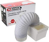 Paxanpax PLD156 Kit condensatore interno universale per asciugatrice, include tubo, scatola e accessori.