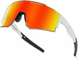 IPROHDCAM Occhiali sportivi da ciclismo occhiali da sole per uomo e donna TR90 UV400 protezione antivento occhiali da ciclismo per attività all'aria aperta, guida auto, pesca, corsa, escursionismo