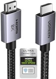 UGREEN Cavo HDMI 2.1 8K Cavo HDMI certificato 10K 8K 60Hz 4K 240Hz Ultra Alta Velocità 48Gbps Alluminio eARC HDCP Dynamic HDR Dolby Atmos Compatibile con HDTV Monitor PS5 PS4 Xbox PC