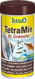 TetraMin XL Granules Mangime per Pesci sotto Forma di Granuli Fini per Pesci Ornamentali d'Acqua Dolce di Taglia Grande, 250 ml