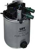 UFI Filters, Filtro Gasolio 24.061.01, Filtro Carburante per Ricambio, Adatto ad Auto, Applicabile su Diversi Modelli Nissan