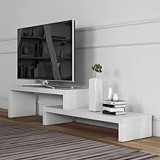 TemaHome TV Stand, Wood, 125/235 x 38 x 20/40 cm (L-D-H)