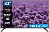 Metz TV Serie MTC2000, 32" (81 cm), Direct LED, USB, HDMI, Slot CI+, Dolby Digital, DVB-C/T2/S2, Nero