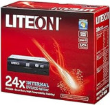 LiteOn HAS324-17 Masterizzatore DVD interno (+24x16x8x, -24x16x6x, SATA, Nero incluso), colore: Nero