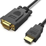 BENFEI Cavo da HDMI a VGA, cavo placcato oro 1,8 m Solo da HDMI di computer/laptop a monitor/TV VGA, non bidirezionale