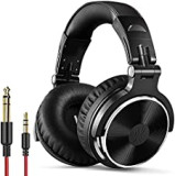 OneOdio Pro 10 Cuffie Over Ear, Cuffie Cablate con Shareporte Microfono, Jack 3,5 mm e 6,35 mm, Cuffie perRegistrazione
