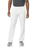 Amazon Essentials Pantaloni Elasticizzati con vestibilità Classica (Disponibile nelle Taglie Big & Tall) Uomo, Bianco, 36W / 30L